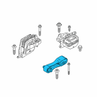 OEM BMW X2 Stabilizer Link Diagram - 22-11-6-885-786