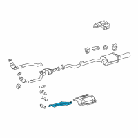 OEM Chrysler Crossfire Shield-Heat Diagram - 5097382AA