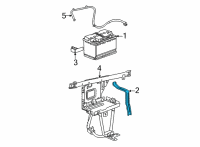 OEM 2021 Chevrolet Tahoe Hold Down Diagram - 84520997