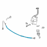 OEM 2014 Lexus RX350 Hose Diagram - 90075-15061