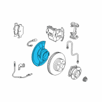 OEM BMW X6 Protection Plate Right Diagram - 34-11-6-857-978