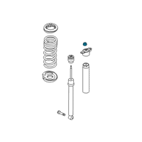 OEM 2021 Lincoln Corsair SPRING - REAR Diagram - LX6Z-5560-EF