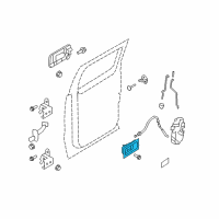 OEM Ford Handle, Inside Diagram - CL3Z-1522601-GA