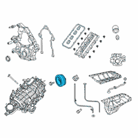 OEM Ram 1500 DAMPER-CRANKSHAFT Diagram - 68269456AD