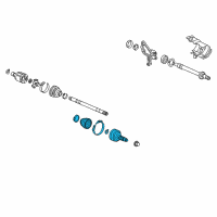 OEM 2015 Honda Pilot Set, Outb Joint (Ntn) Diagram - 44014-SZA-A11