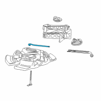 OEM 2014 Cadillac CTS Extension Diagram - 25892542