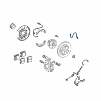 OEM 2013 Lexus LS460 Hose, Flexible Diagram - 90947-02F77