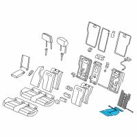 OEM BMW 340i xDrive Heating Element Seat, Left Diagram - 52-20-7-280-183