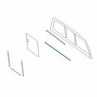 OEM 2005 Ford F-150 Lower Channel Diagram - 5L3Z-15422A20-A