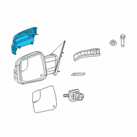 OEM Ram Cap-Mirror Diagram - 6RP45GW7AA