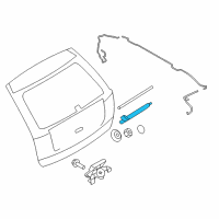 OEM 2013 Lincoln MKX Rear Arm Diagram - 9T4Z-17526-A