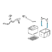 OEM 2019 Honda Accord Bolt, Battery Setting Diagram - 31513-TVA-A10