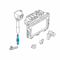 OEM 2021 BMW X2 Spark Plug, High Power Diagram - 12-12-0-055-028