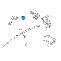 OEM 2016 Hyundai Veloster Sensor Assembly-Front Impact Diagram - 95930-1R050