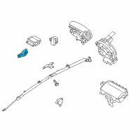 OEM 2016 Hyundai Veloster Sensor Assembly-Side Impact Diagram - 95920-1R050