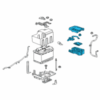 OEM GMC Terrain Junction Block Diagram - 84509531