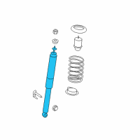 OEM 2012 Lincoln MKX Shock Diagram - CT4Z-18125-A