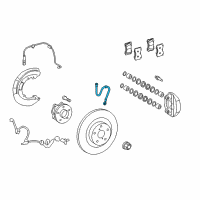 OEM 2016 Lexus LS460 Hose, Flexible Diagram - 90947-02F88