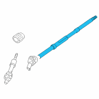 OEM 1998 Toyota RAV4 Column Shaft Diagram - 45210-20260