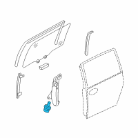 OEM 2014 Kia Sedona Motor Assembly-Rear Door Power Diagram - 824604D020