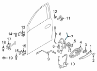 OEM BMW 228i xDrive Gran Coupe CONNECTING BRACE, LEFT Diagram - 51-21-7-474-359