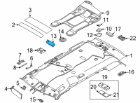 OEM Kia Carnival CONTROL ASSY-RR HEAT Diagram - 97950R0300BSU