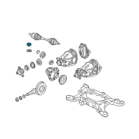 OEM Dodge Charger Mount-Differential Diagram - 4578085AA