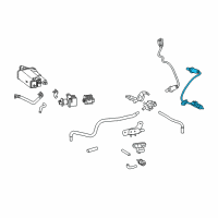 OEM 2021 Toyota C-HR Lower Oxygen Sensor Diagram - 89465-10080