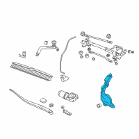 OEM Acura RDX Tank, Washer (2.5Left Front -Rear) Diagram - 76841-STK-A01