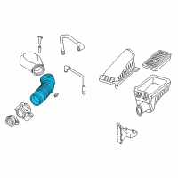 OEM 1998 Chevrolet Blazer Duct Diagram - 25173861