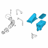 OEM 1997 Oldsmobile Bravada Cleaner Asm, Air Diagram - 19201271