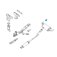 OEM 2011 Nissan Altima Diffuser Assy-Exhaust Diagram - 20080-JB100