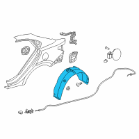 OEM 2021 Kia Rio Guard Assembly-Rear WHEE Diagram - 86821H9AA0