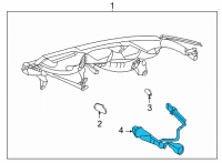 OEM 2022 Nissan Versa Harness Assy-Headlamp Diagram - 26038-5EE2A