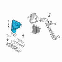 OEM 2012 Hyundai Genesis Coupe Body-Air Cleaner Diagram - 28112-2M000