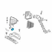 OEM Hyundai Seal-Rubber Diagram - 28117-2M000