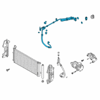 OEM Hyundai Sonata Tube Assembly-Suction & Liquid Diagram - 97775-E6000