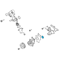 OEM Ford Explorer Water Pump O-Ring Diagram - BR3Z-8527-A