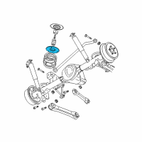 OEM Jeep Wrangler INSULATOR-Spring Diagram - 52087866