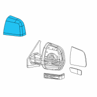 OEM 2016 Ram ProMaster City Cap-Mirror Diagram - 6TG39TZZAA