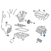 OEM 2003 Ford Escape Front Seal Diagram - YF1Z-9E936-AA