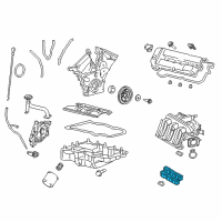 OEM Lincoln Intake Manifold Diagram - 3F1Z-9424-AC