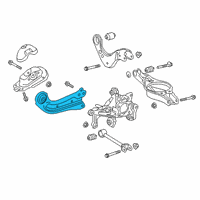 OEM 2019 Toyota Avalon Trailing Arm Diagram - 48780-06110