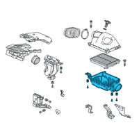 OEM SET, AIR/C CASE Diagram - 17201-5YF-A00