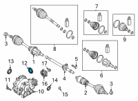 OEM 2021 Kia Stinger Seal-Oil Diagram - 474504F000