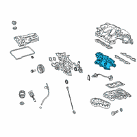 OEM 2017 Lexus RX350 Manifold, Intake Diagram - 17111-31230