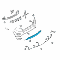 OEM Ford Stone Deflector Diagram - AE8Z-17808-BB