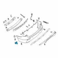 OEM 2013 Infiniti JX35 Sonar Sensor Assembly Diagram - 25994-3JA0B