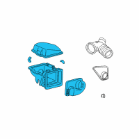 OEM Pontiac Grand Prix Cleaner Asm-Air Diagram - 25169644