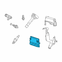 OEM 2013 Honda Accord Electronic Control Diagram - 37820-5G0-A67